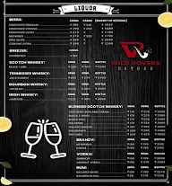 Wild Rovers Sky Bar menu 1