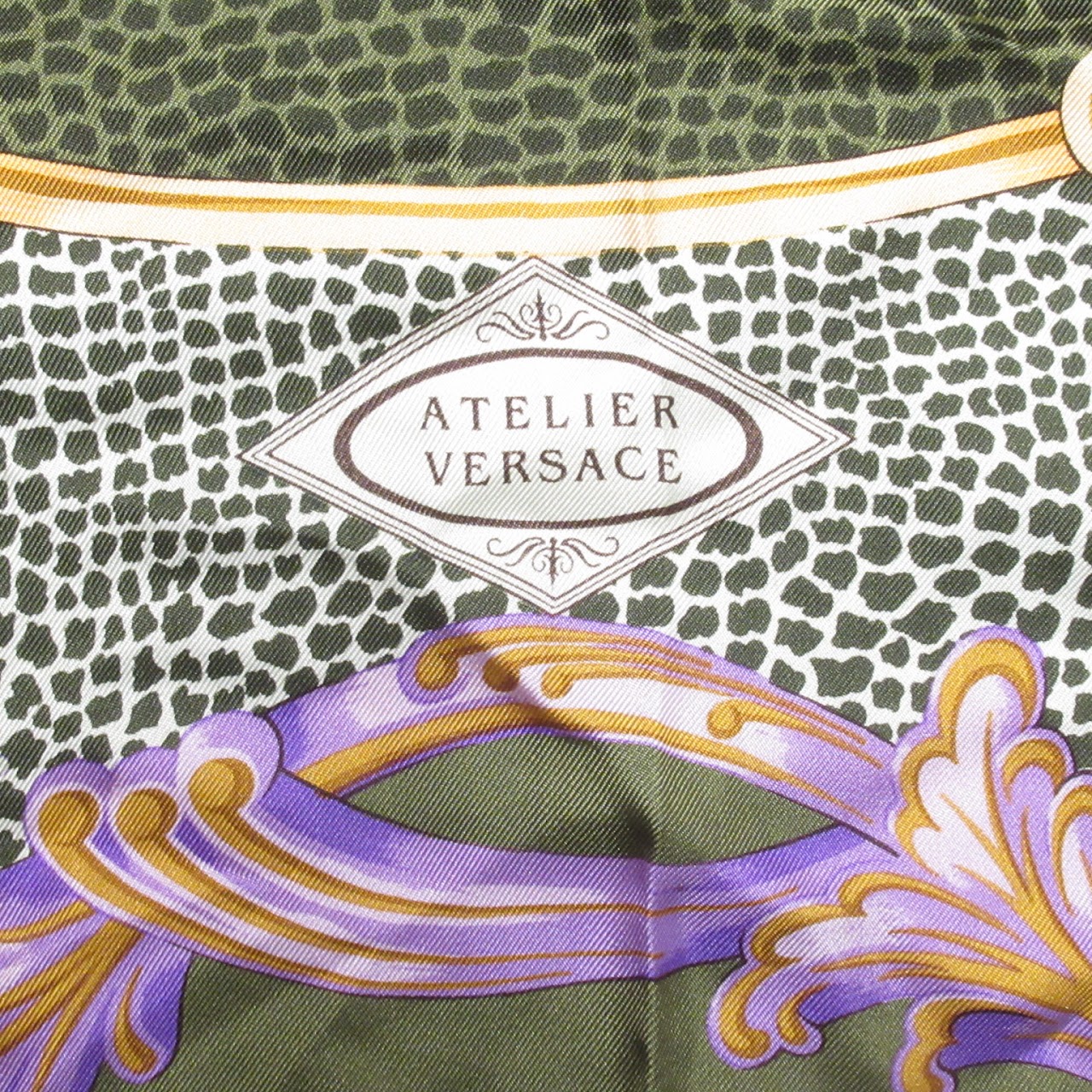 Atelier Versace Silk Scarf