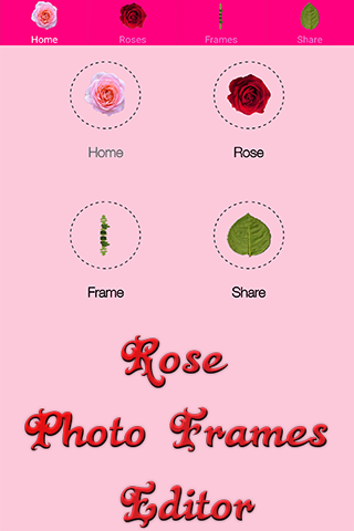 Rose Photo Frames Editor