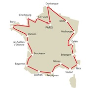 TDF 1925 carte