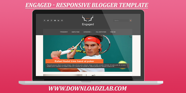 Engaged - Responsive Blogger Template [FREE] Engaged-Blogger-Template