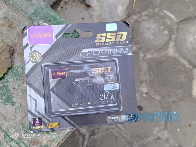 Paket Pembelian VGen Platinum 512GB SSD