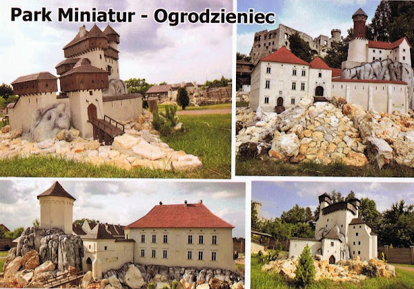 Park Miniatur Zamków Jurajskich Ogrodzieniec w Podzamczu