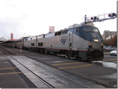 IMG_0134 Amtrak P42DC #170 at Union Station in Portland, Oregon on October 23, 2009