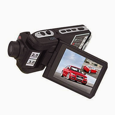  2.5 Inch LCD HD 1080P 5.0 Mega 4x Digtial Zoom Car DVR Video Recorder