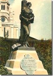 Statuaire en bronze d'Armand Bloch (détruit en 1941).