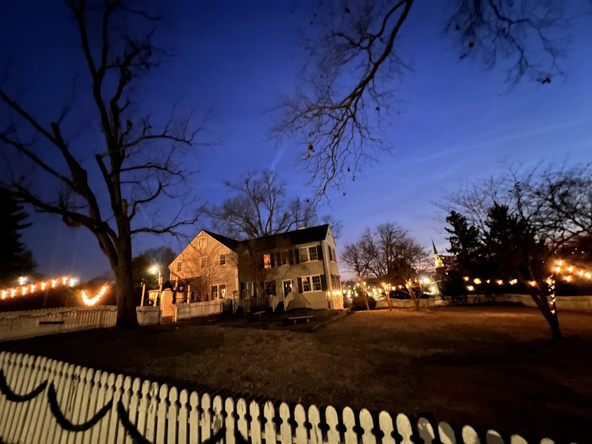 Backyard at The Manor