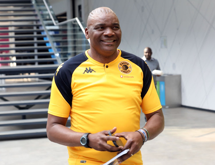 New Kaizer Chiefs coach Molefi Ntseki.