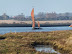 Thames barge heading down river