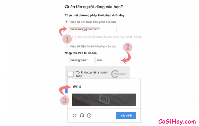 lấy mật khẩu gmail