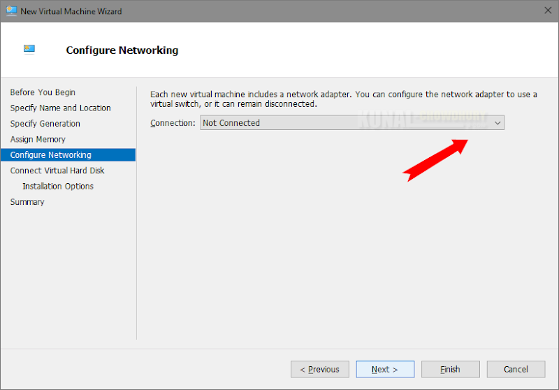 Configure the networking of your VM (www.kunal-chowdhury.com)