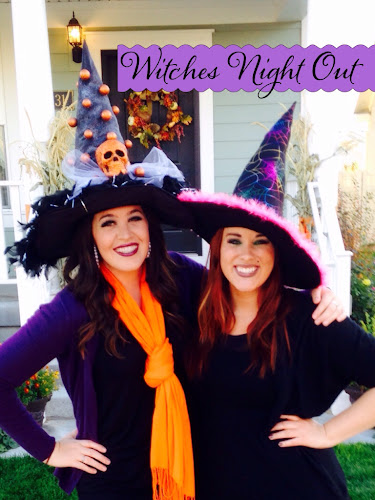 Witch hat makeover, witch hat DIY, witches night out south Jordan