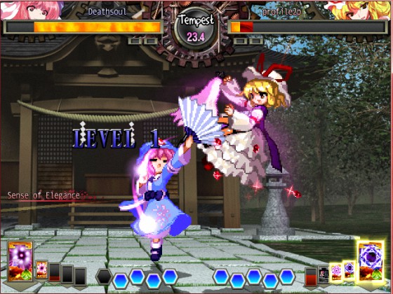 Hình ảnh trong game Touhou 12.3 - Touhou Hisoutensoku (screenshot)