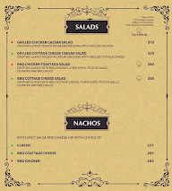 Cafe One menu 3