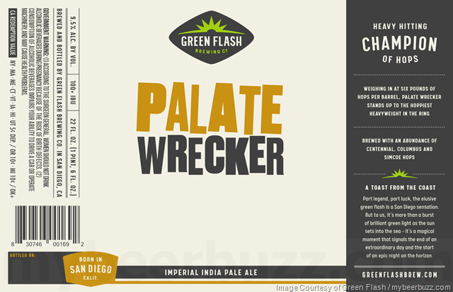 Green Flash Overhauls Palate Wrecker & Imperial IPA Packaging