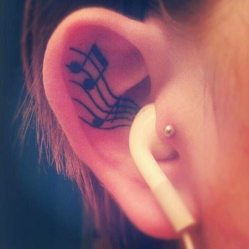 ear tattoos