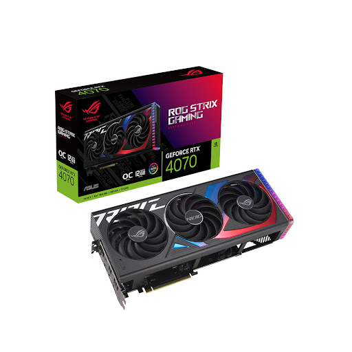 Card màn hình ASUS ROG-STRIX-RTX4070-O12G-GAMING 12GB GDDR6X (90YV0J00-M0NA00)