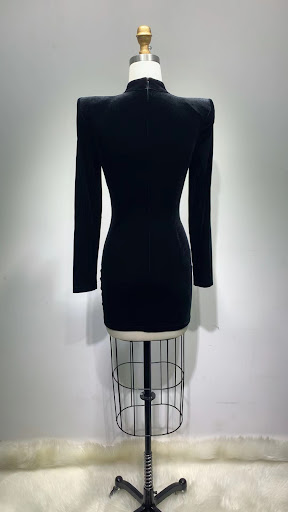 Title 3, Padded shoulder jumpsuit stage costume for ulti...
