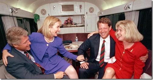 bill-hillary-clinton-al-tipper-gore-1992