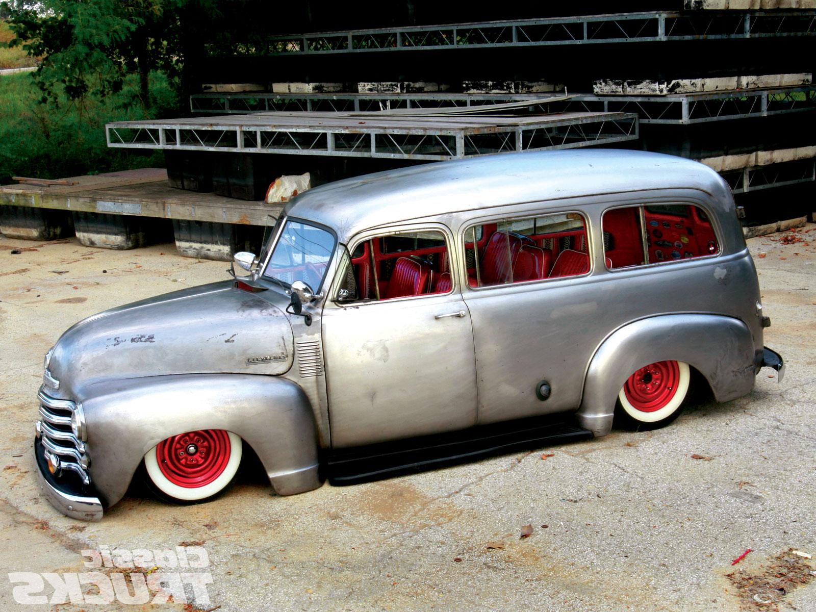 1953 Chevy Suburban Lowered