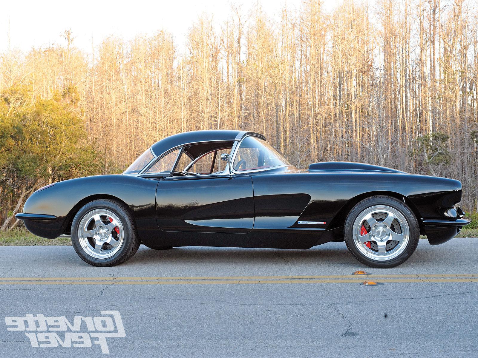 1959 Chevy Corvette Side View