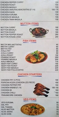 Adukkala Restaurant menu 2