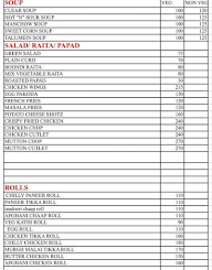 House Of Tandoor menu 1