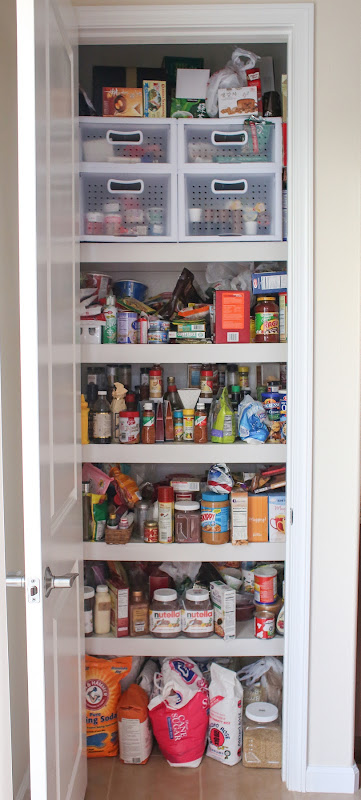Kitchen Pantry Re-Organization - Kirbie's Cravings