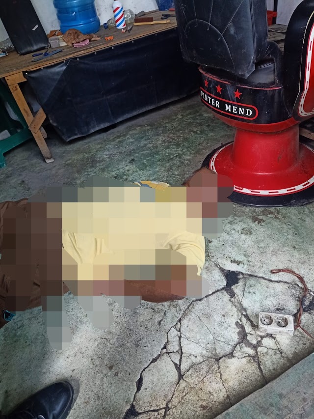 Geger, Kakek 75 Tahun Ditemukan Tewas di Lokasi Pangkas Rambut