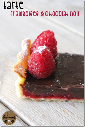 Tarte Framboises Chocolat Noir 7