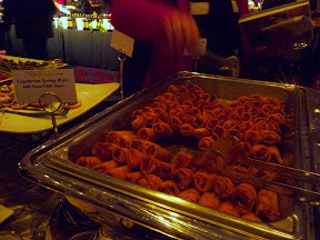 2013 Showcase of Wine and Cheese for the Boys and Girls Club vegetable spring rolls