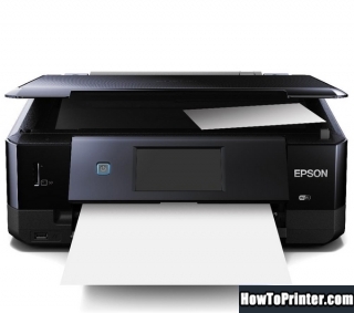 Reset Epson XP-720 printer with Resetter program