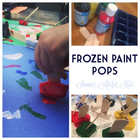 Ice Painting - The Best Ideas for Kids