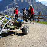 mountain cart fun on the First in Grindelwald, Switzerland 