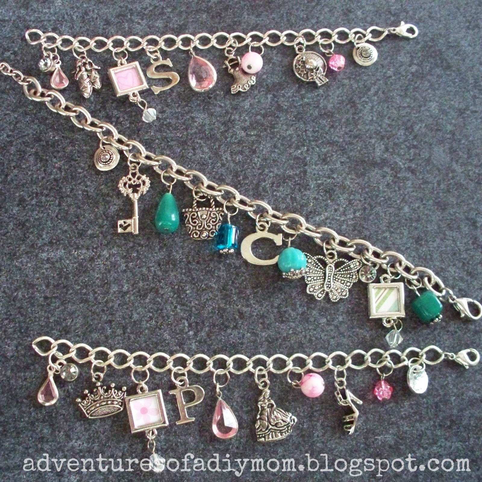 How To Make Charm Bracelets Adventures Of A Diy Mom