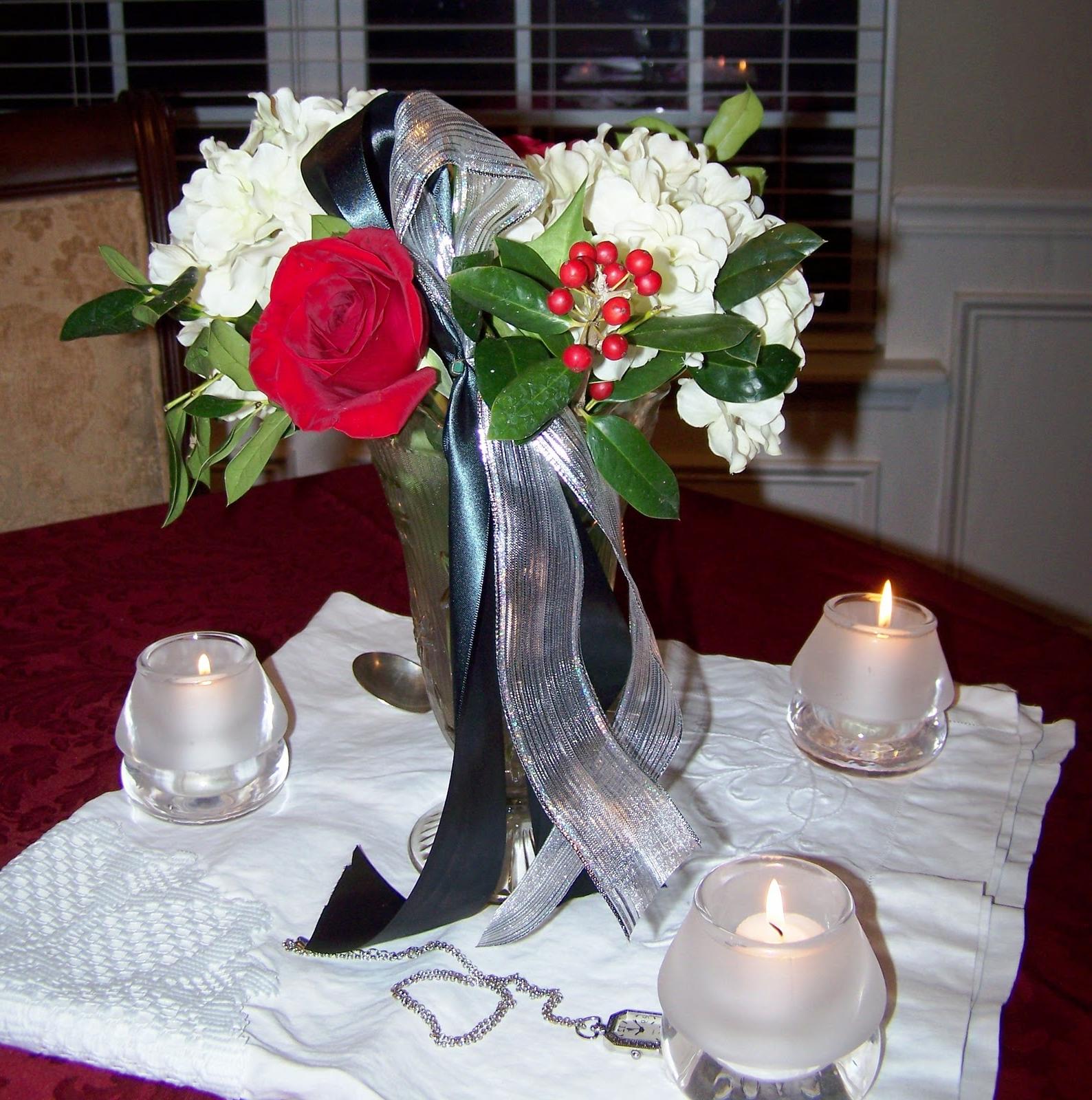 winter wedding centerpieces