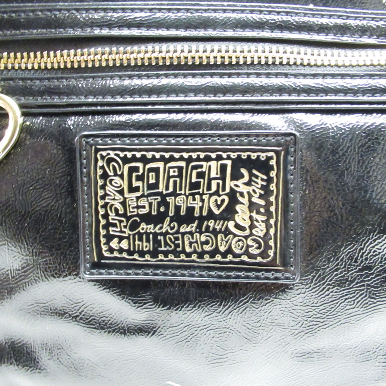 Coach Patent Leather Bag