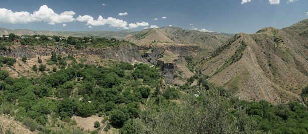 Blick in die Azat Schlucht