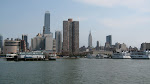 That's the ESB and in the foreground on the right is the Ferry Terminal to points in New Jersey