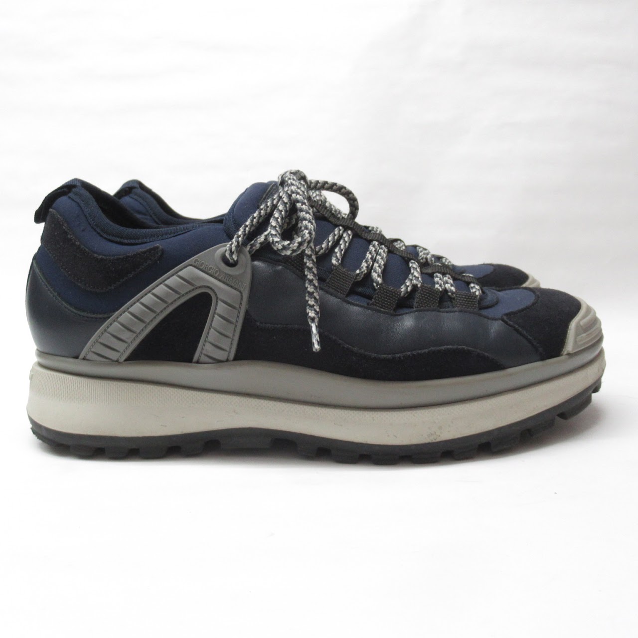 Giorgio Armani Navy Sneakers