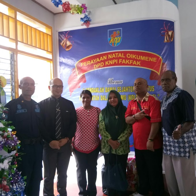 NATAL OIKUMENE DPD KNPI FAKFAK 