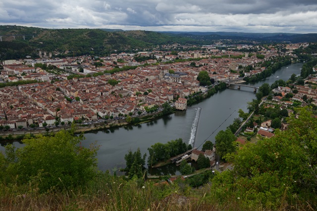 8. Cahors. Saint-Antonin-Noble-Val. Penne. Castelnau de Montmiral. - De viaje por Francia: diarios, viajes y excursiones en coche. (13)