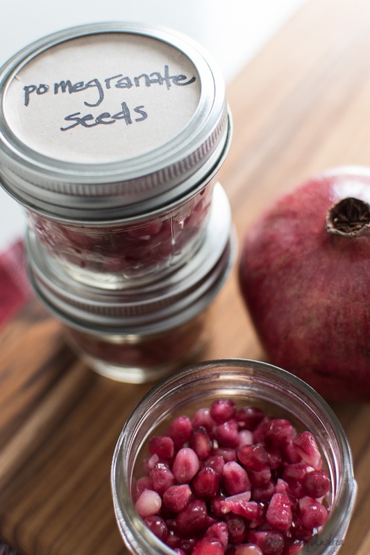 How to Freeze Pomegranate Seeds | personallyandrea