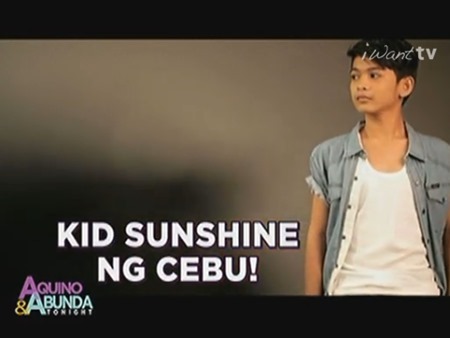 Ryan James Bacalla - Kid Sunshine ng Cebu