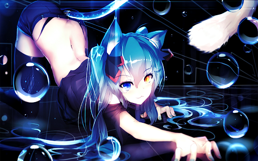 Miku And Friends 15 - 1366x768