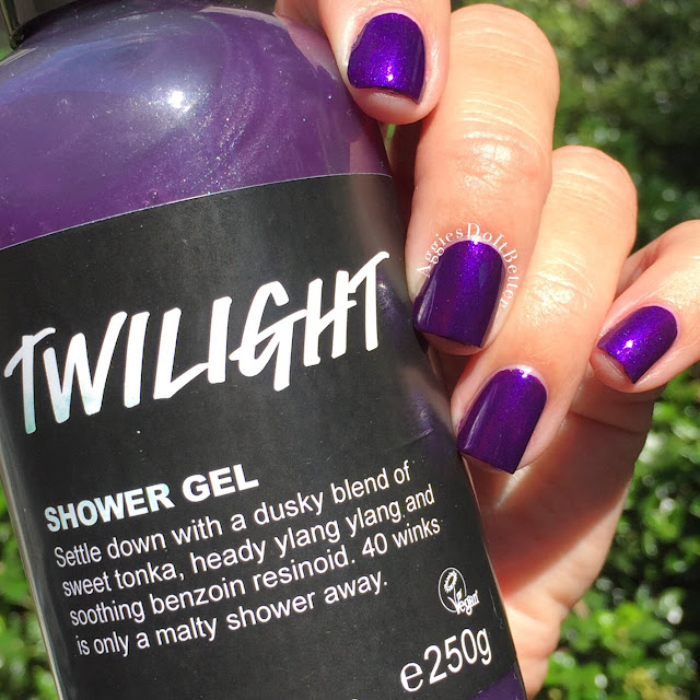Aggies Do It Better: Lush Twilight shower gel review