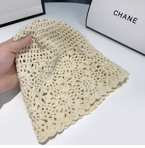 Title 14, Handmade Crochet Baotou Hollow Wool Sweet Art K...