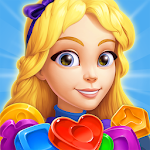 Cover Image of Скачать WonderMatch™－Alice's Match 3 Puzzle Adventure 2019 1.3.1 APK