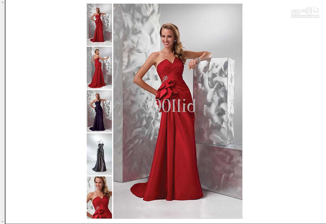 red wedding dresses