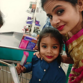 Dimple Jain at DMart, Akota,  photos